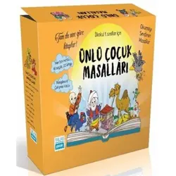 Ünlü Çocuk Masalları - İlkokul 1. Sınıflar İçin (20 Kitap Takım) - Mehmet Buğra - Talas Yayınları