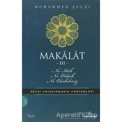 Makalat -3- Ne İdik, Ne Olduk, Ne Olabiliriz - Muhammed Şucai - İnsan Yayınları