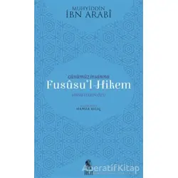 Günümüz İnsanına Fususu’l-Hikem - Muhyiddin İbn Arabi - İnsan Yayınları