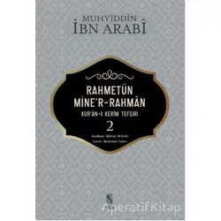 Rahmetün Miner Rahman (Kuran-ı Kerim Tefsiri 2) - Muhyiddin İbn Arabi - İnsan Yayınları