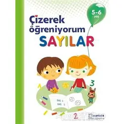 Sayılar - Çizerek Öğreniyorum 5-6 Yaş - Kolektif - Uçanbalık Yayıncılık
