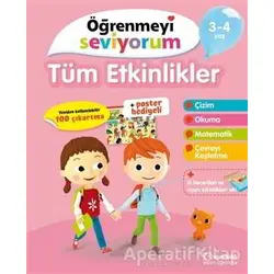 Tüm Etkinlikler - Öğrenmeyi Seviyorum 3-4 Yaş - Kolektif - Uçanbalık Yayıncılık
