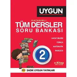 Sadık Uygun 2. Sınıf Tüm Dersler Kazanımlı Soru Bankası