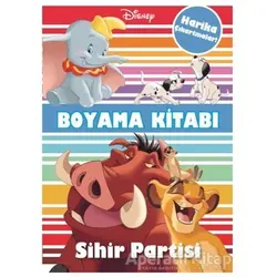 Disney Sihir Partisi Çıkartmalı Boyama Kitabı - Kolektif - Doğan Egmont Yayıncılık