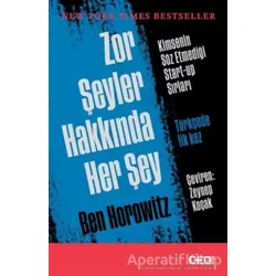 Zor Şeyler Hakkında Her Şey - Ben Horowitz - CEO Plus