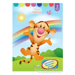 Disney Baby - Çıkartmalı Boyama Kitabı - Kolektif - Doğan Egmont Yayıncılık