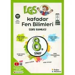 8.Sınıf Kafadar Fen Bilimleri Soru Bankası Doğan Akademi