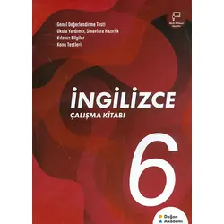 6.Sınıf İngilizce Çalışma Kitabı Doğan Akademi