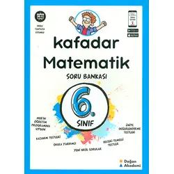 6.Sınıf Kafadar Matematik Soru Bankası Doğan Akademi