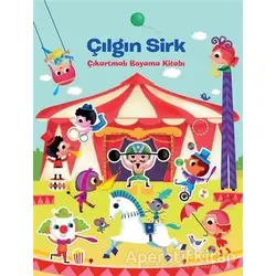 Çılgın Sirk Çıkarmalı Boyama Kitabı - Kolektif - Doğan Kitap