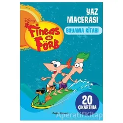 Fineas ve Förb Yaz Macerası Boyama Kitabı - Kolektif - Doğan Egmont Yayıncılık