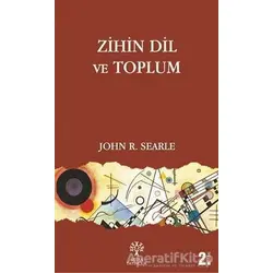 Zihin Dil ve Toplum - John R. Searle - Litera Yayıncılık