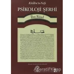 Psikoloji Şerhi - İbn Rüşd - Litera Yayıncılık