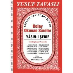 Kolay Okunan Sureler - Yasin-i Şerif (Cami Boy) (CB01) - Yusuf Tavaslı - Tavaslı Yayınları