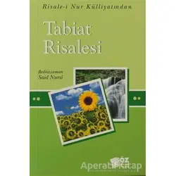 Tabiat Risalesi (Mini Boy) - Bediüzzaman Said-i Nursi - Söz Basım Yayın