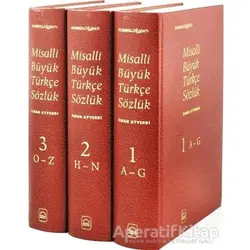 Misalli Büyük Türkçe Sözlük - 3 Cilt Takım - İlhan Ayverdi - Kubbealtı Neşriyatı Yayıncılık
