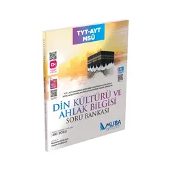 TYT-AYT-MSÜ Din Kültürü ve Ahlak Bilgisi Soru Bankası Muba Yayınları
