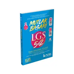 8.Sınıf LGS Mutlak Başarı 5+2 Tam Deneme Sınavı Muba Yayınları