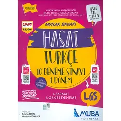 Muba LGS 1.Dönem Türkçe 10 Deneme Sınavı