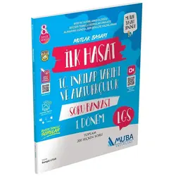 8.Sınıf İnkılap Tarihi 1.Dönem Soru Bankası Muba Yayınları