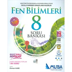 Muba 8.Sınıf Fen Bilimleri Soru Bankası