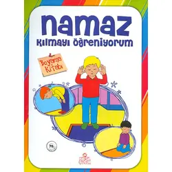 Namaz Kılmayı Öğreniyorum Erkek - Boyama - Kolektif - Nesil Çocuk Yayınları