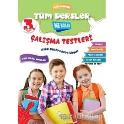 3. Sınıf Tüm Dersler Çek-Kopar Ne Kolay Çalışma Testleri - Erdinç Yeniçeri - Selimer Yayınları