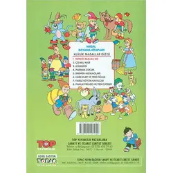 Masal Boyama Kitapları Seti 8 Kitap Top Yayıncılık