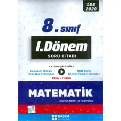 2020 LGS 1.Dönem Matematik Soru Kitabı Başka Yayıncılık