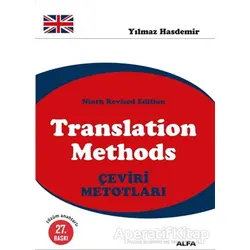 Translation Methods - Yılmaz Hasdemir - Alfa Yayınları