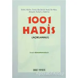 1001 Hadis (Açıklamalı) - Kolektif - Saadet Yayınevi