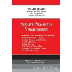 Sermaye Piyasasında Vergilendirme - Selami Şengül - İmaj Yayıncılık