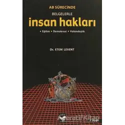 AB Sürecinde Belgelerle İnsan Hakları - Etem Levent - Arı Sanat Yayınevi