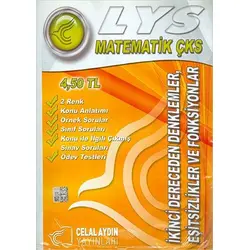 CelalAydın LYS Matematik İkinci Dereceden Denklemler