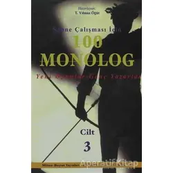 Sahne Çalışması İçin 100 Monolog Cilt 3 - Kolektif - Mitos Boyut Yayınları