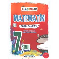7.Sınıf Classmate Matematik Soru Bankası Okyanus Yayınları