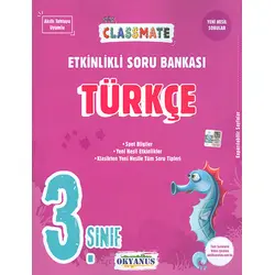 3.Sınıf Türkçe ClassMate Soru Bankası Okyanus Yayınları