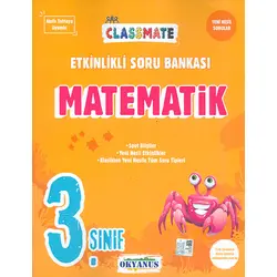 3.Sınıf Matematik ClassMate Soru Bankası Okyanus Yayınları