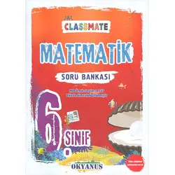 6.Sınıf Classmate Matematik Soru Bankası Okyanus Yayınları