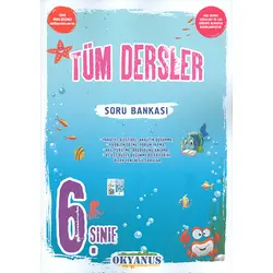 6.Sınıf Tüm Dersler Soru Bankası Okyanus Yayınları