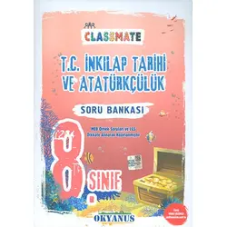 8.Sınıf Classmate İnkılap Tarihi Soru Bankası Okyanus Yayınları