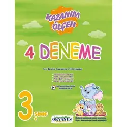 3. Sınıf Kazanım Ölçen 4 lü Deneme Okyanus Yayınları
