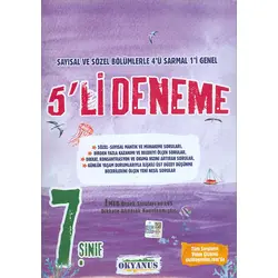 7.Sınıf 5li Deneme Seti Okyanus Yayınları