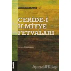 Ceride-i İlmiyye Fetvaları - Kolektif - Klasik Yayınları