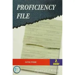 Proficiency File - Fatoş Tüzer - Pelikan Tıp Teknik Yayıncılık