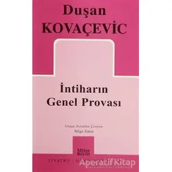 İntiharın Genel Provası - Duşan Kovaçeviç - Mitos Boyut Yayınları