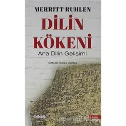 Dilin Kökeni - Merrit Ruhlen - Hece Yayınları