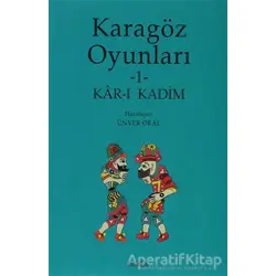 Karagöz Oyunları 1 - Kolektif - Kitabevi Yayınları