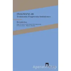Fragmanlar - Herakleitos - Dergah Yayınları