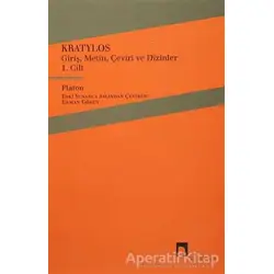 Kratylos 1. Cilt - Platon (Eflatun) - Dergah Yayınları